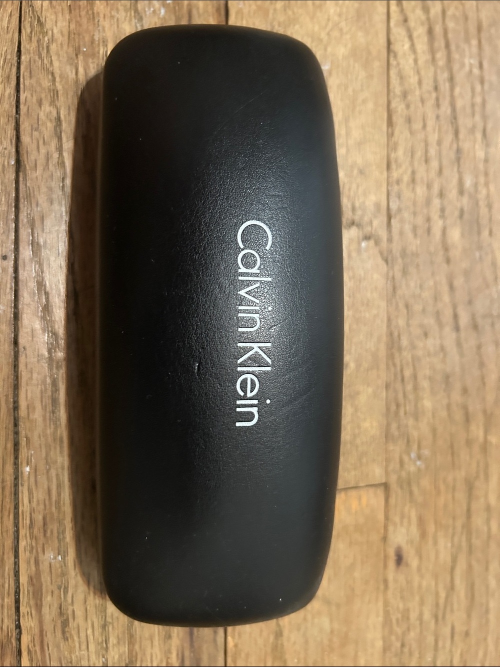 Calvin Klein Black Hard Sunglasses Case with White Logo